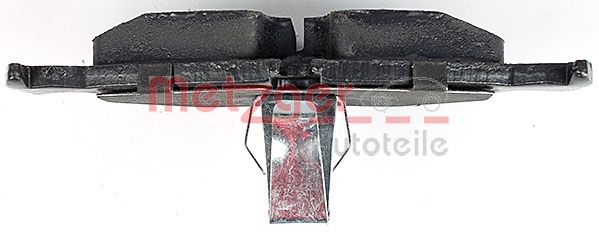 METZGER 1170120 Bremsbelagsatz, Scheibenbremse